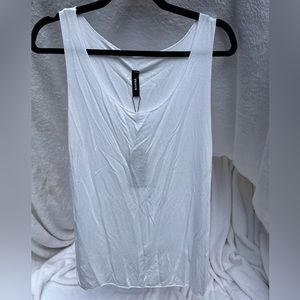 Venti6 simple white‎ tank top size large